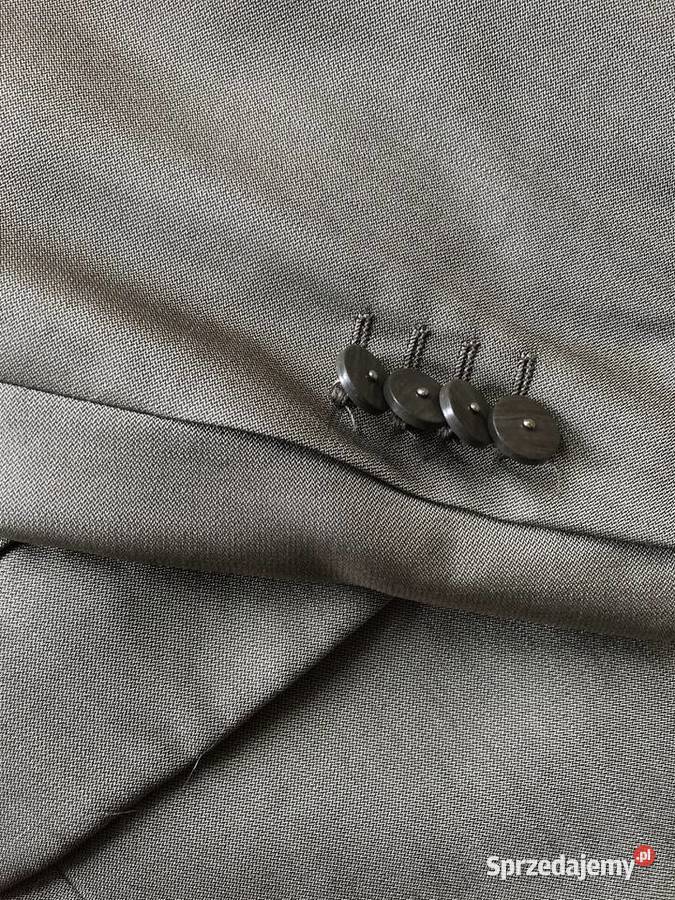 męski śliczny garniturkolor szampana Rozmiar 48 Wschowa