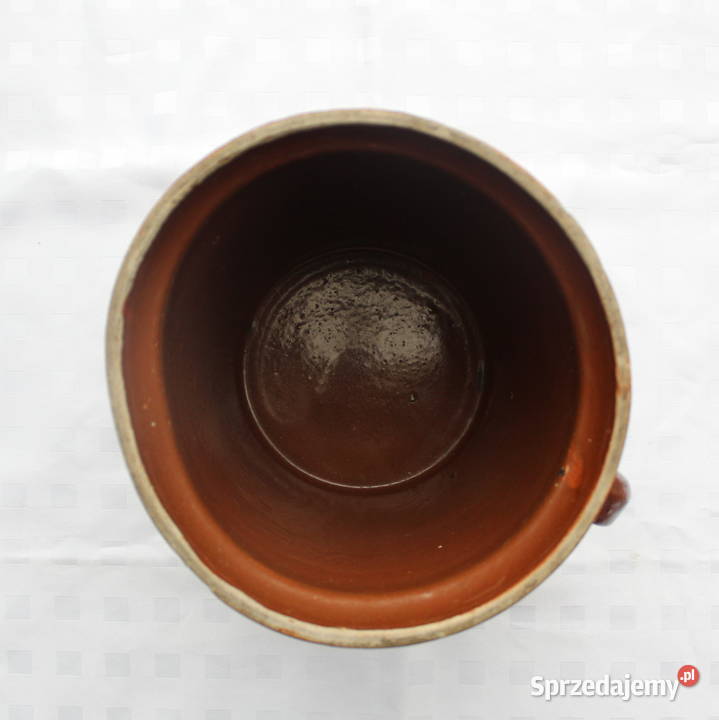 Garniec 5 L Ceramiczny Pojemnik Z Uchem śląskie Bielsko-Biała