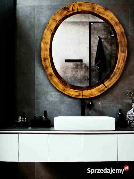 lustra dekoracyjne okrągłe drewniane do łazienki Rzeszów