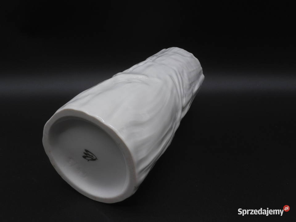 Ekskluzywny Biały Wazon Porcelanowy projekt Raszków