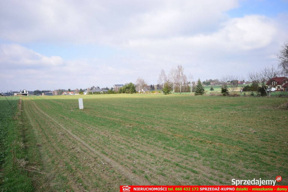 Kalinówka 10 ar z dopuszcz zabud mieszk media