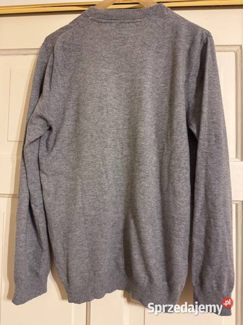 Sweter męski M PullBear szary ciepły dzianina z Częstochowa