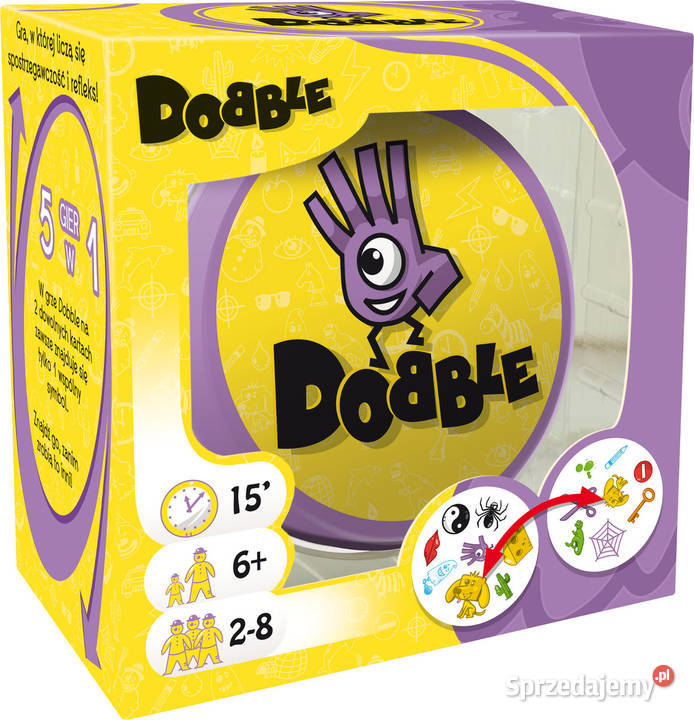 DOBBLE spot it gra towarzyska karciana rodziny Częstochowa