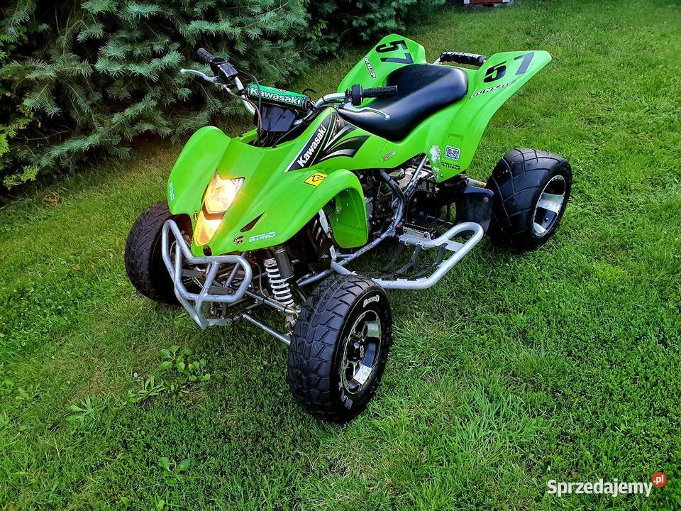 SUPER MOCNY quad KAWASAKI kfx 400 mega mazowieckie Siedlce