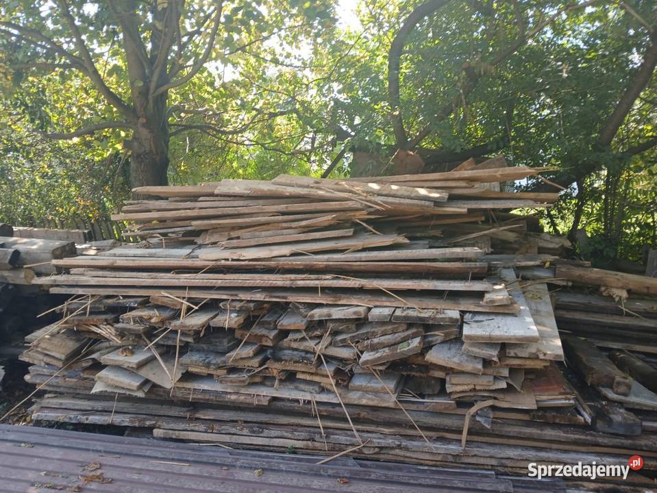 Drewno opałowe z rozbiórki Maków Podhalański
