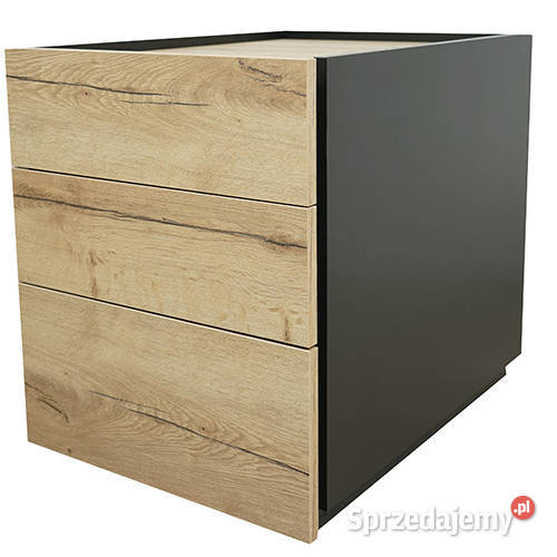 Biurko z kontenerkiem Halifax Naturalny 140 Biłgoraj