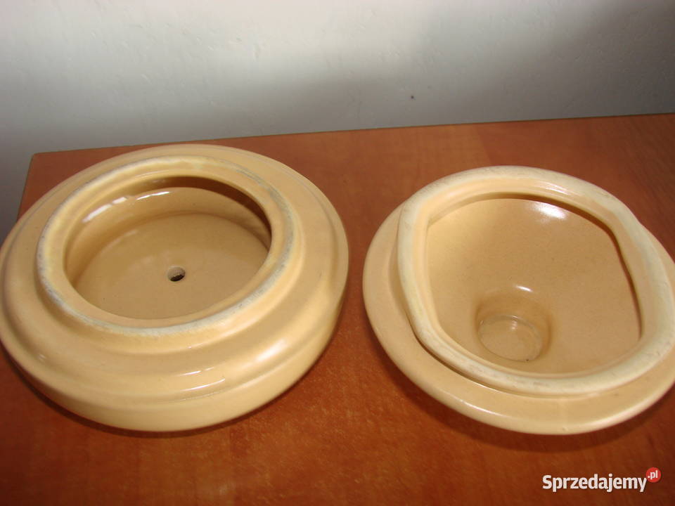 Bolesławiec ceramika PRL pokrywka Pruszcz Gdański sprzedam