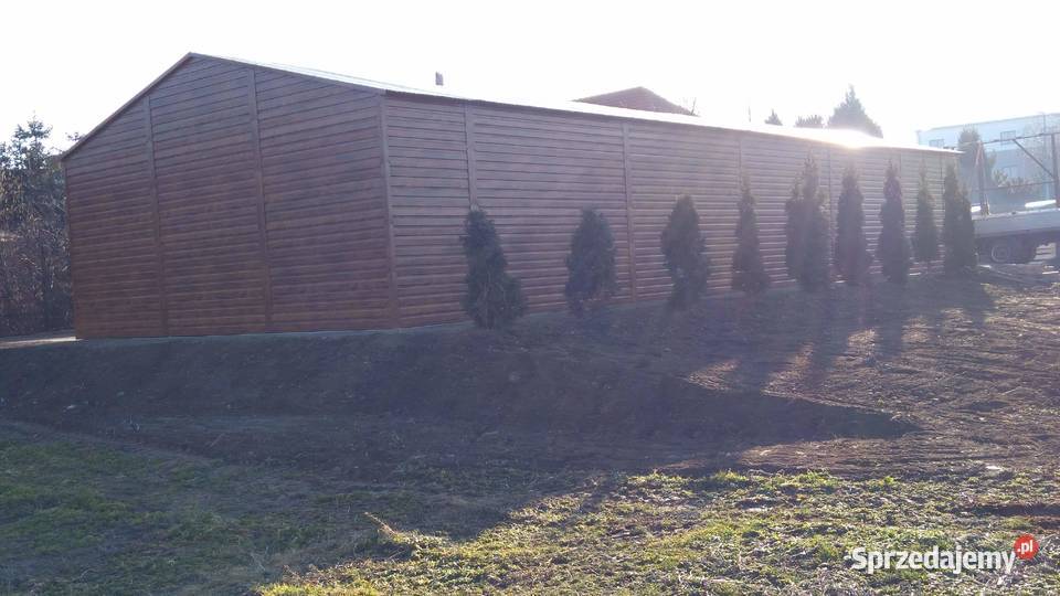 Hale wiaty garaże blaszane