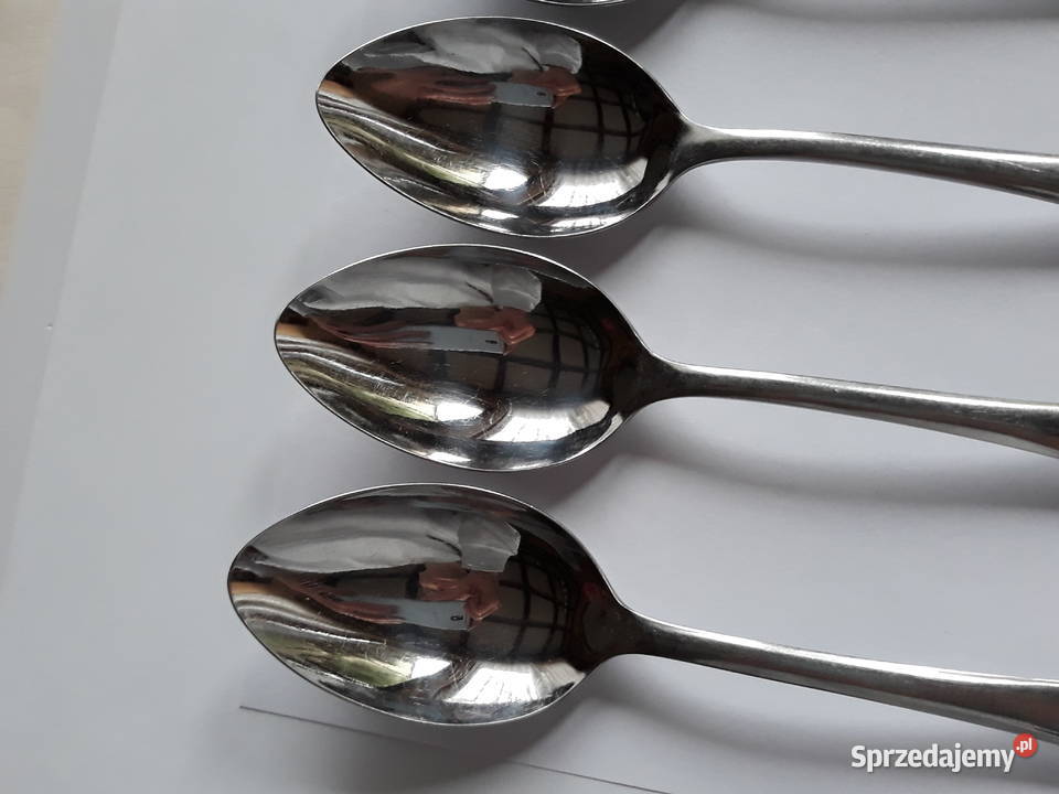 Łyżki obiadowe KANT BAKELIT Gerlach sztućce PRL śląskie