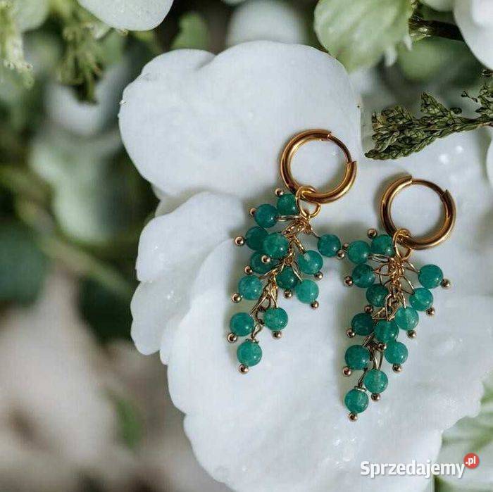 Zestaw z kamienia naturalnego Amazonit Kozienice