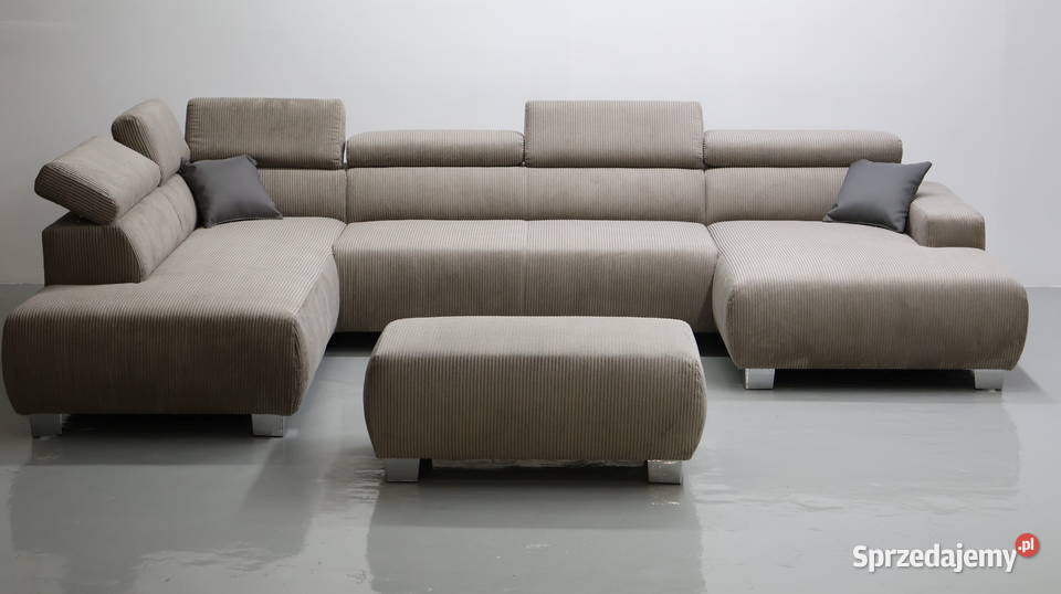 TNK WIelkie U regulowane zagłówki rogówka salon 224cm