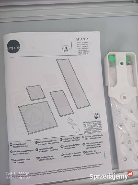 Lampa LED Gdańsk insire Białystok sprzedam