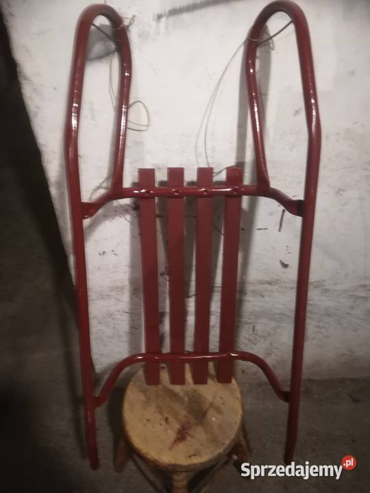 Ladne i lekkie sanki metaloweDł sanek 90 śląskie Katowice