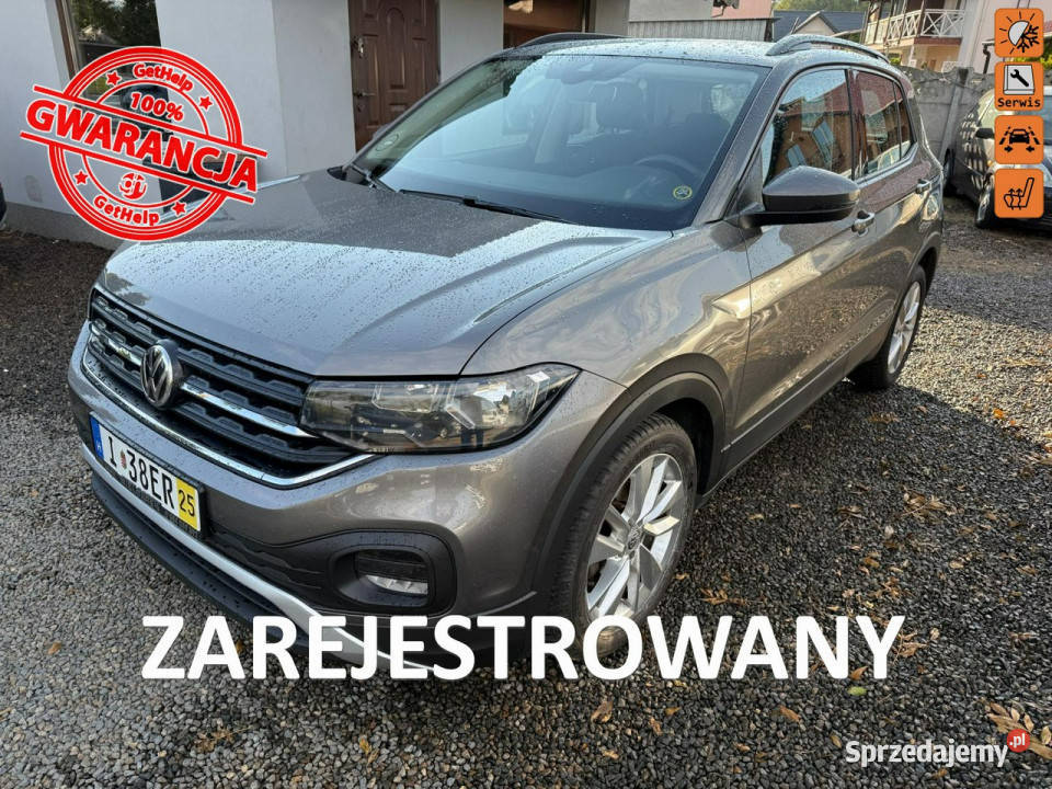 Volkswagen TCross klima gwarancja zarejestrowany wielkopolskie Zbąszyń