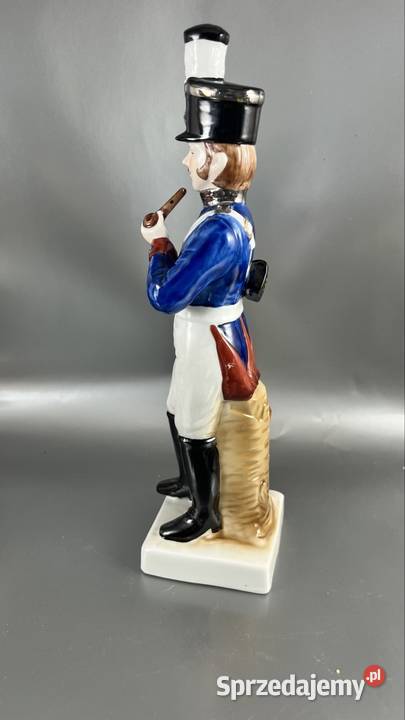 Porcelanowa figurka żołnierza Zielona Góra