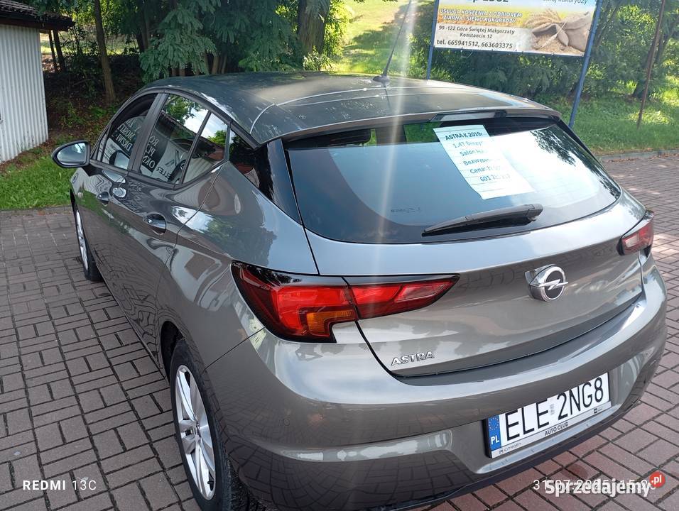 Opel Astra K 2019r 14 Turbo benzyna 125 Salon Rok produkcji 2019