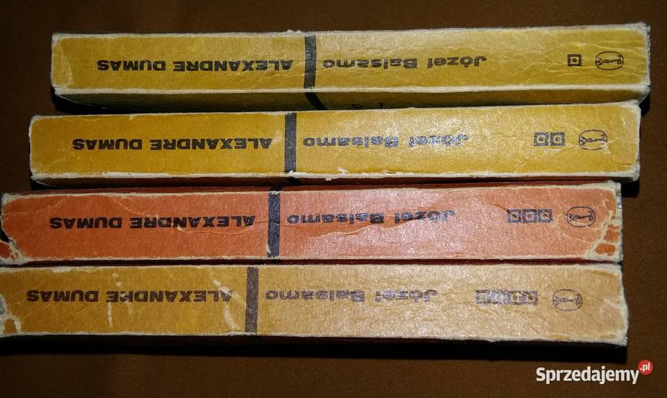 Józef Balsamo 4 tomy Aleksander Dumas Łódź