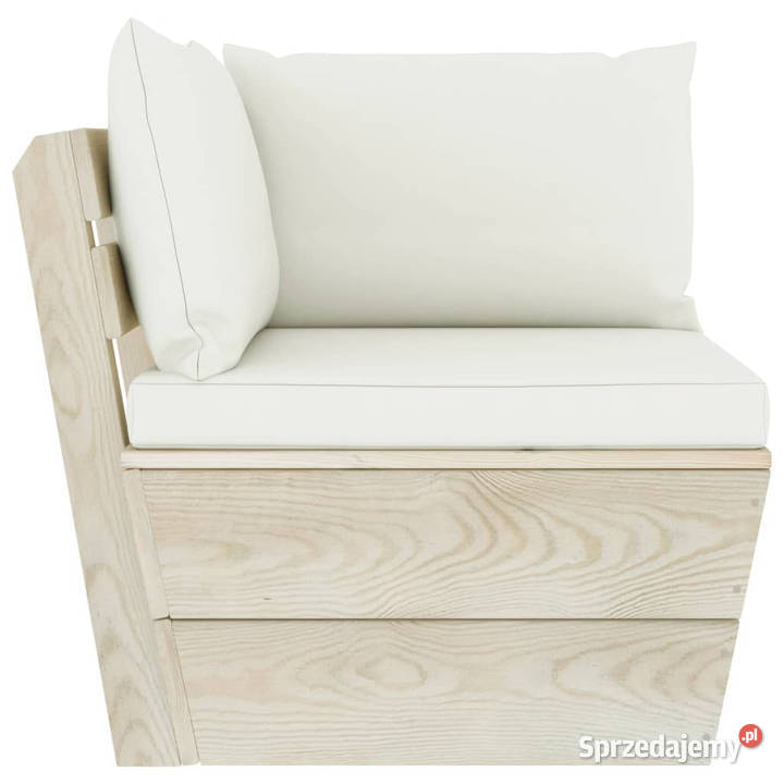 Ogrodowa sofa 2osobowa z palet z poduszkami mazowieckie Warszawa