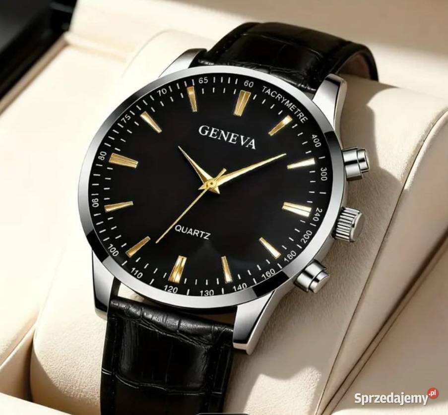 Geneva elegancki zegarek męski Męskie Kielce