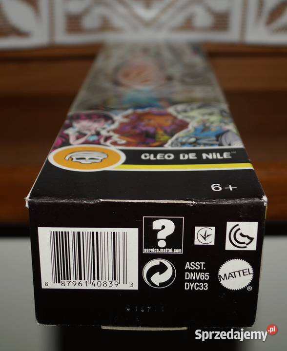 Monster High CLEO DE NILE lalka cheerleaderka 6 lat+