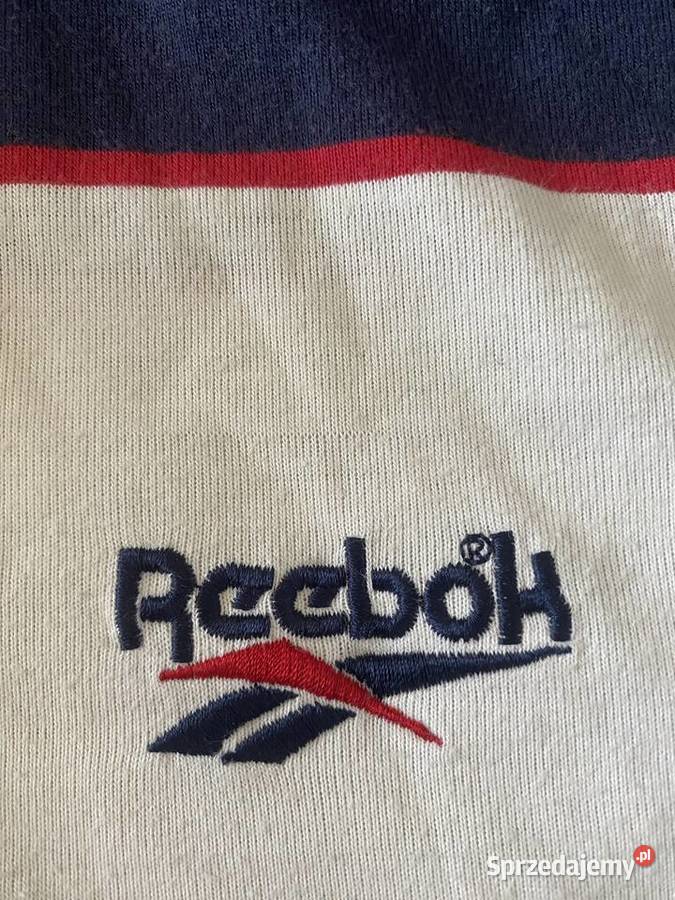 Vintage Koszulka polo REEBOK M OKAZJA Odzież codzienna sprzedam