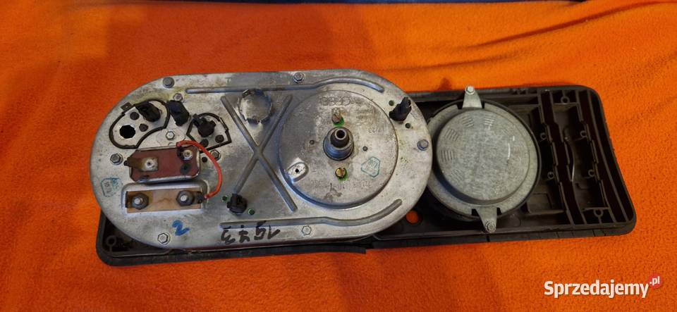 Vw T2ab zegary z przebiegiem dziennym 1973 Łódź