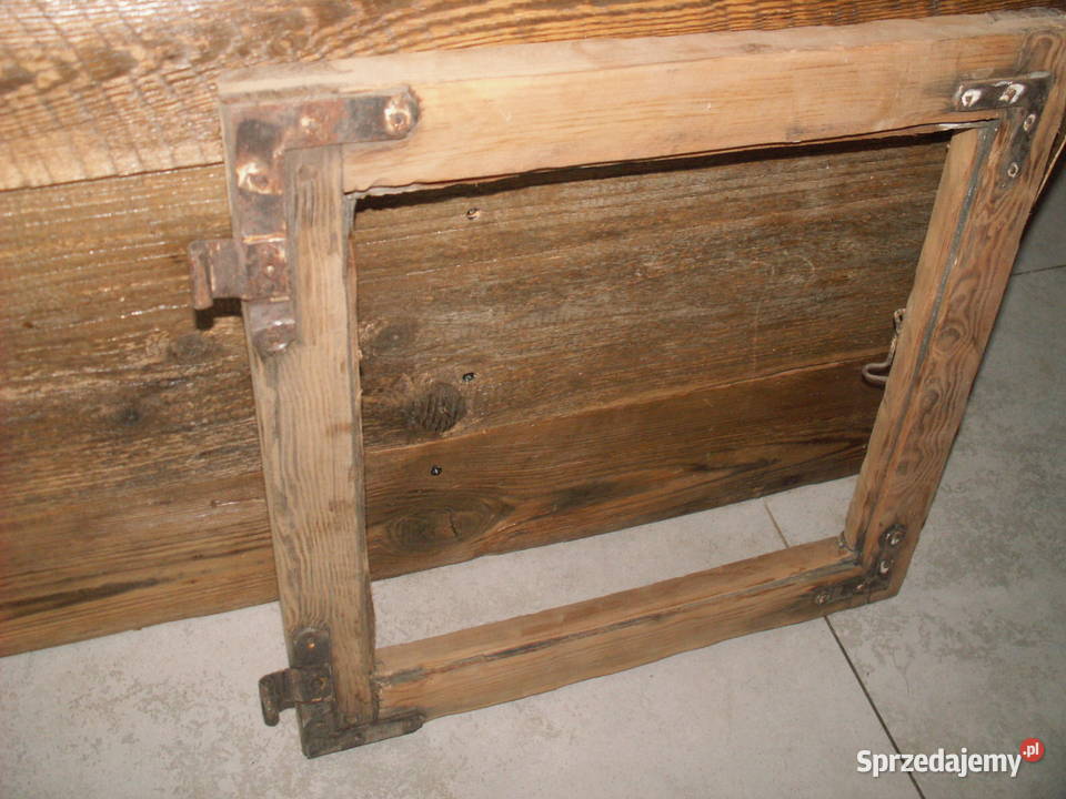 Stare okno rama okienna retro loft lustro sprzedam