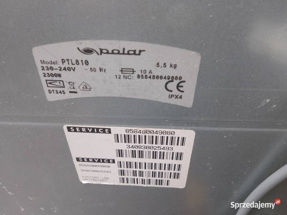 Sprzedam pralkę Polar Dom i Ogród mazowieckie Płock