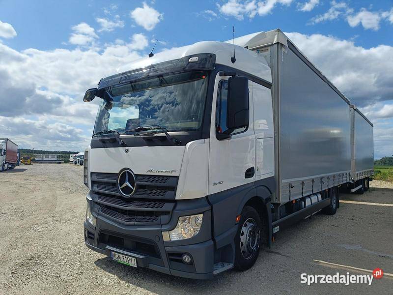MERCEDESBENZ ACTROS 1840 L 2023 1067700 ccm 394 automatyczna Warszawa