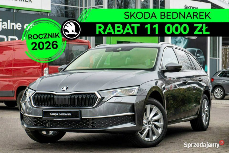 koda Octavia Combi Drive Selection 15 TSI mHEV wielofunkcyjna kierownica