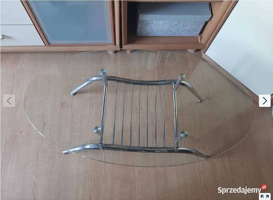 Ława szklana stolik kawowy