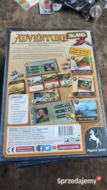 Gra planszowa adventure island wielkopolskie Książ Wielkopolski