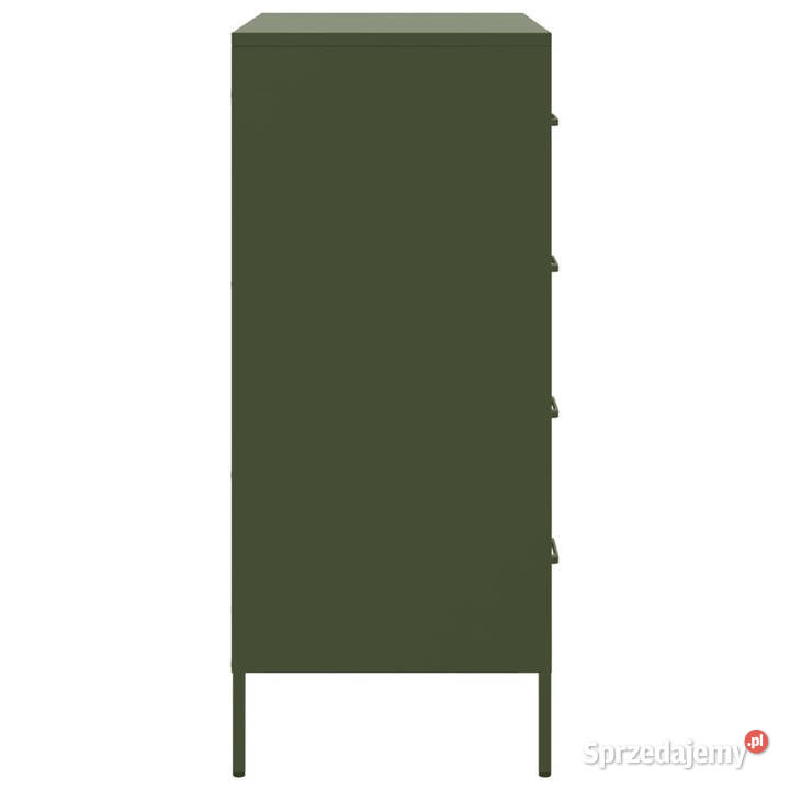 Szafka oliwkowa 68x39x89 stal WM842986