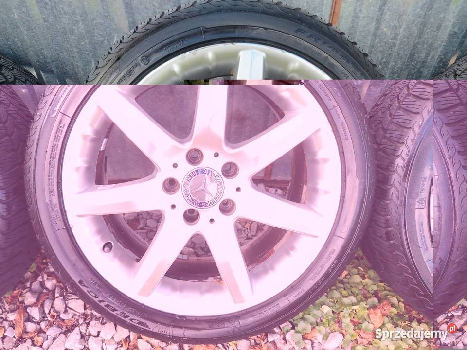 Alufelgi 5x112 nowe opony zimowe 22545R17 podkarpackie