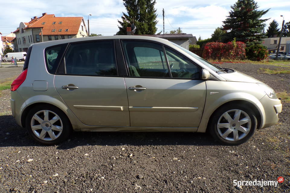 Renault Scenic II 19 DCi 130 Ładny Stan czujnik zmierzchu Piła