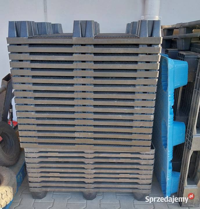 Paleta plastikowa ażurowa 100x120 palety Magazynowanie śląskie Czeladź