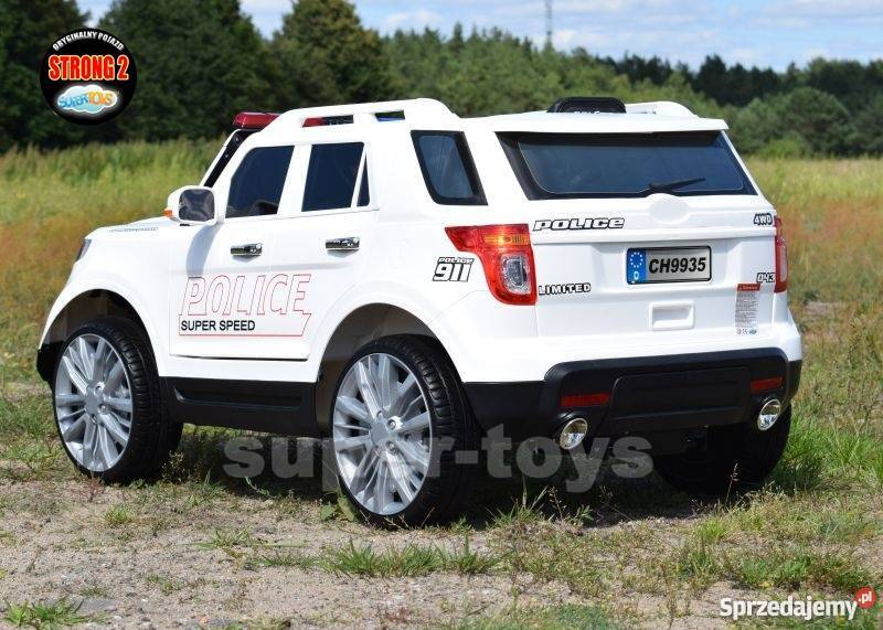 MEGA POLICJA Z MEGAFONEM I RADIEM MIĘKKIE Pojazdy elektryczne i spalinowe Toruń