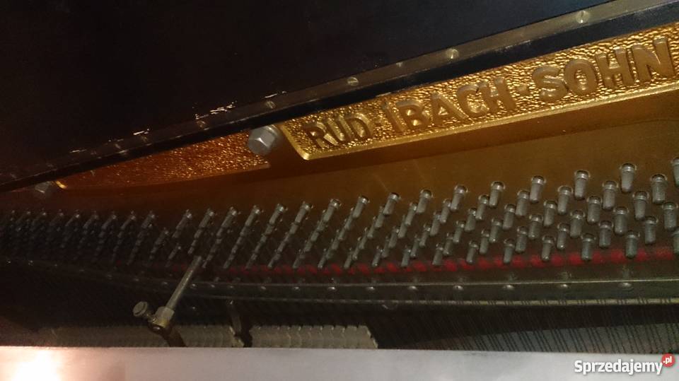 Pianino rud ibach sohn Lublin