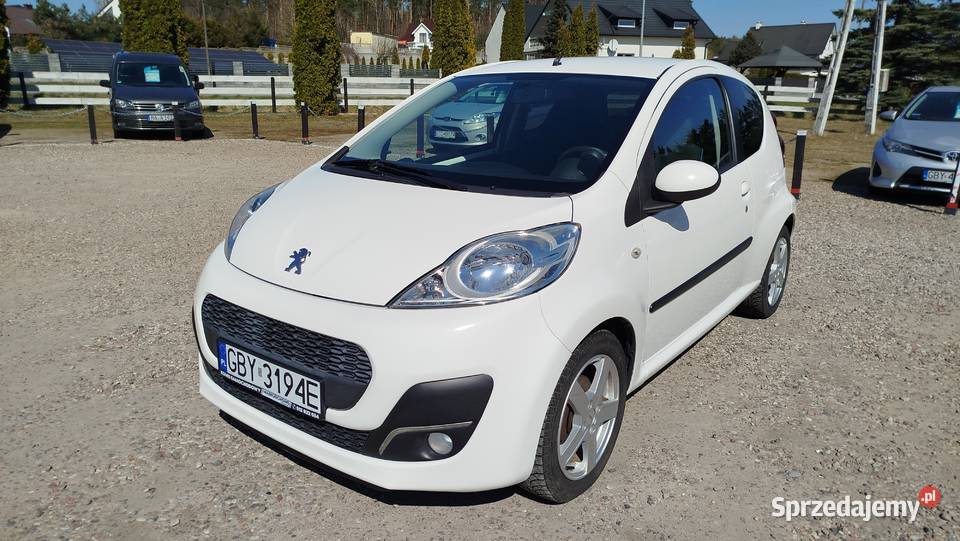 Peugeot 107 Klimatyzacja Opłaty do 032027 lakier metallic Bytów