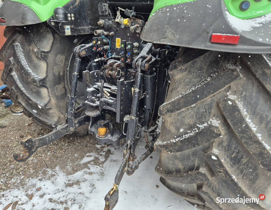 Deutz Fahr Agrotron TTV7250 TUZ ciągnik z wielkopolskie Dziwie