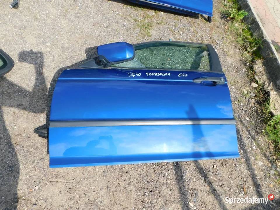 BMW E46 drzwi kolor topasplam 5640 WYSYŁKA osobowe