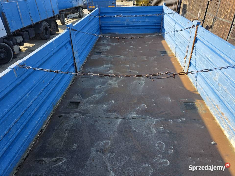 Przyczepa dwustronny wywrot Ackermann Janów Lubelski