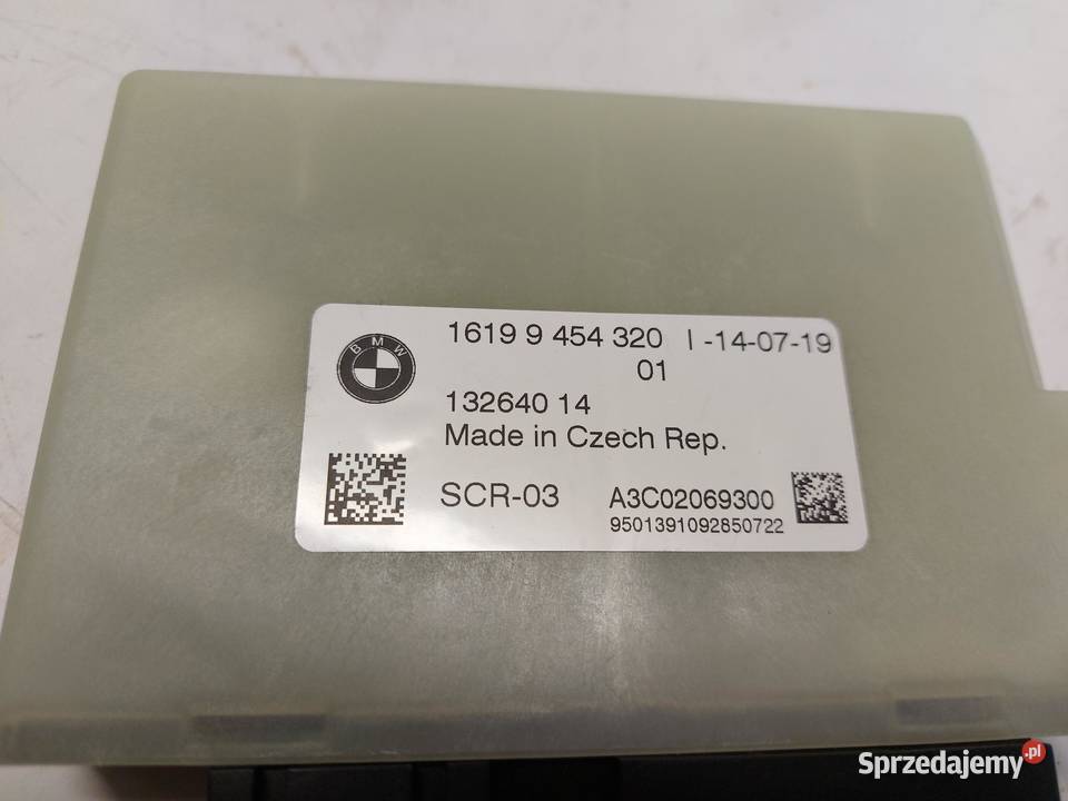 BMW G05 X5 30d 2019r MODUŁ STEROWNIK ADBLUE