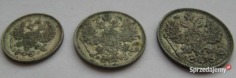 10 15 20 kopiejek 1913 Dąbrowa Górnicza sprzedam