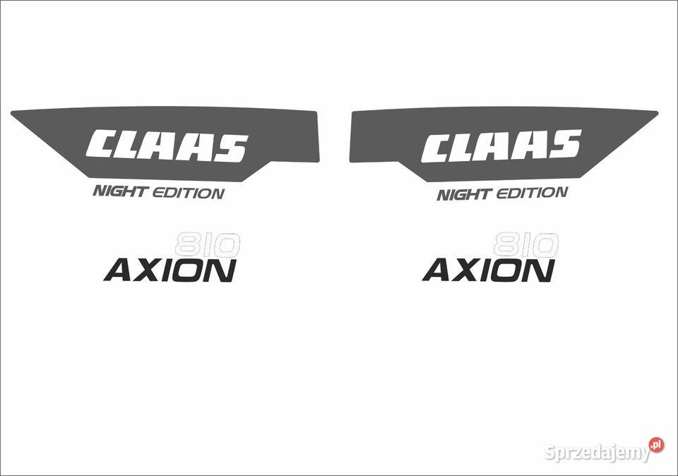 Naklejki Claas Axion 810 i inne modele Night Bydgoszcz sprzedam