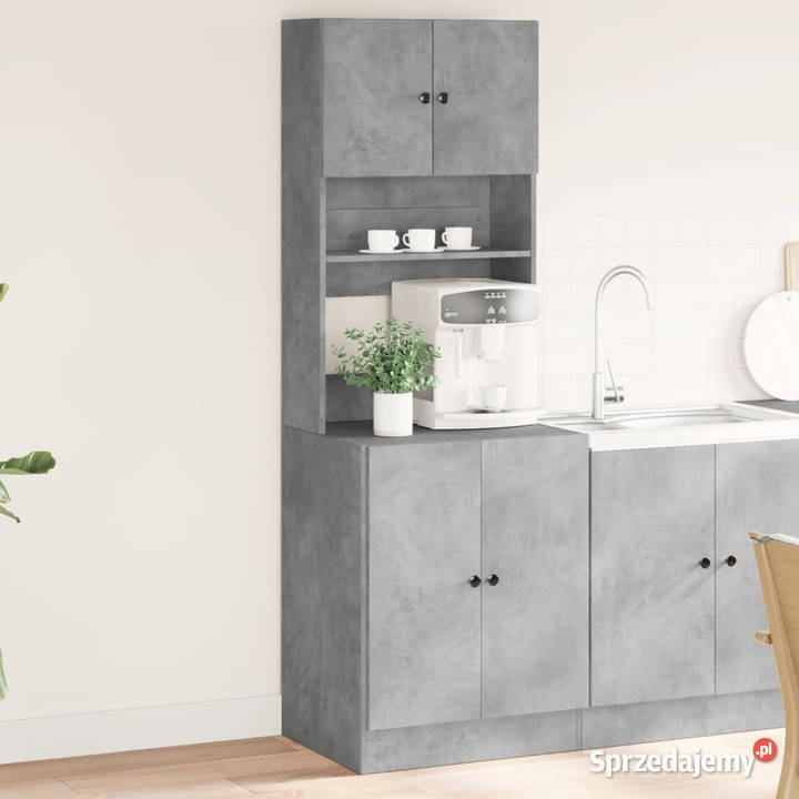 Szafka kuchenna szarość betonu 60x50x180