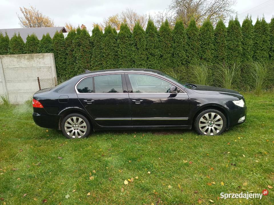 SKODA SUPERB II 2009r DSG 235 elektrycznie ustawiane fotele Jarosław