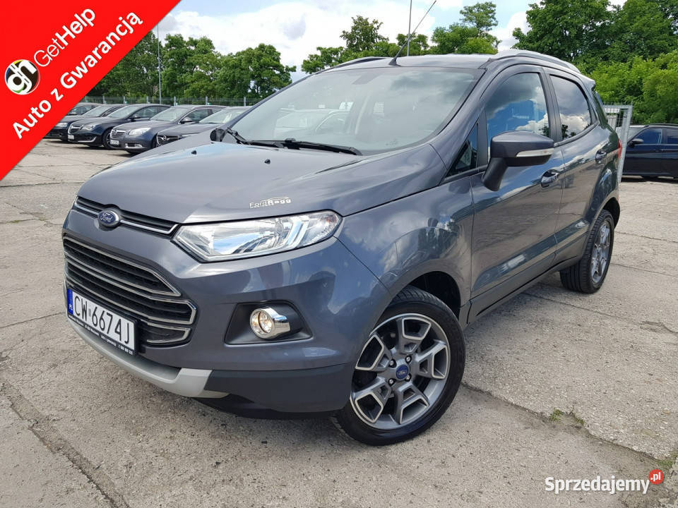 Ford EcoSport 10 Turbo Klimatronik SUV Samochody osobowe Włocławek