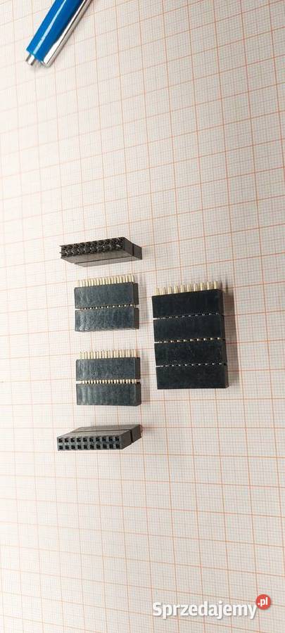 Gniazdo kołkowe żeńskie Gold 2x10 20 DIP 24 Czechowice-Dziedzice sprzedam