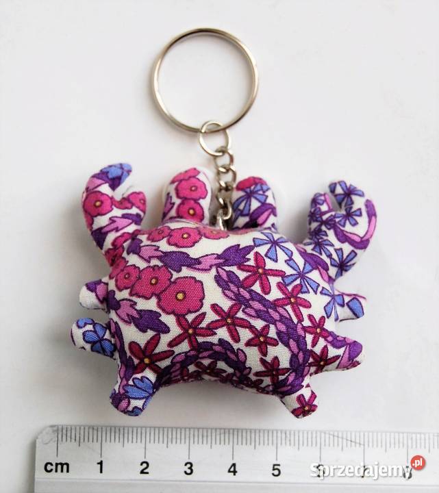 Brelok szyty maskotka krab Mic Mac Hiszpania Lublin